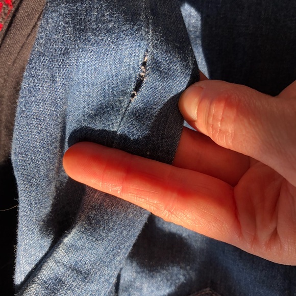 J Crew Denim Shirt Dress (loved by Meghan Markle) - Picture 5 of 6